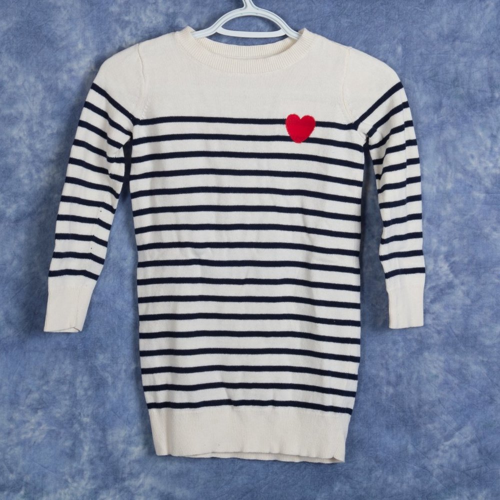 Gap Kids Stripped Sweater Dress Sz S